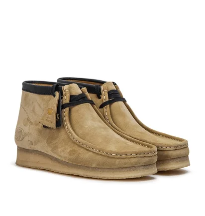 Clarks Originals x Wu Wear Wallabee WW (Beige Wildleder)