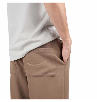 Dime Pleated Twill Pants (Braun)