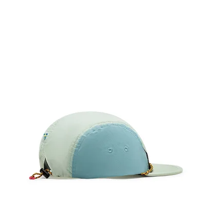 Klättermusen Runa Five Panel Cap (Blau / Grün)