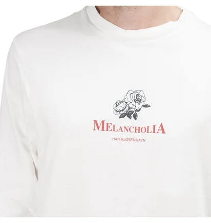 Han Kjobenhavn Artwork Tee Long Sleeve (Weiss)