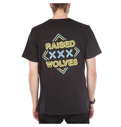 Raised by Wolves Red-Light T-Shirt (Schwarz)