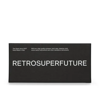Retrosuperfuture Amata Sunglasses (Schwarz / Lila)