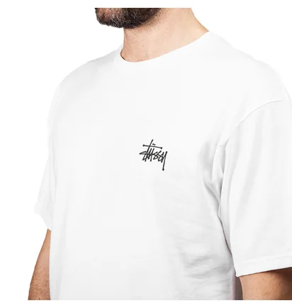 Stüssy Basic Stüssy Tee (Weiß)