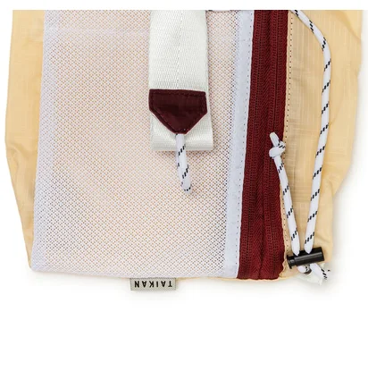 Taikan Sacoche Large Bag (Creme / Weiß / Rot)