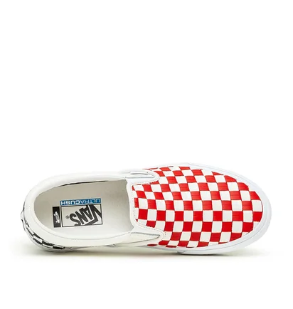 Vans Vault UA OG Slip-On LX (Rot / Weiss)