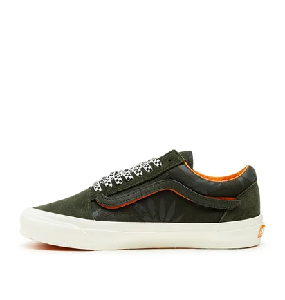 Vans Vault x Porter by Yoshida OG Old Skool LX (Olive / Orange)