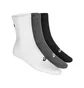 Asics Sportstyle 3PPK Crew Socks (Weiß / Grau / Schwarz) – ASICS SportStyle