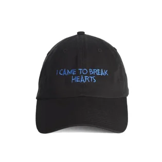 NASASEASONS Cap 'I Came To Break Hearts' (Black / Blau)
