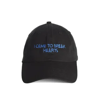 NASASEASONS Cap 'I Came To Break Hearts' (Black / Blau)