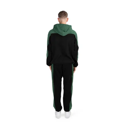 Pleasures Whiskey Zip Hoodie (Grün / Schwarz)