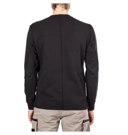 Stone Island Shadow Project Flank Pocket Crewneck (Schwarz)