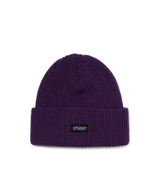Stüssy Small Patch Watchcap Beanie (Lila)