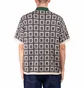adidas x Brain Dead Polo (Beige / Grün)
