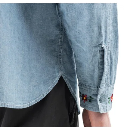 Liberaiders Peace Chambray Shirt (Hellblau)