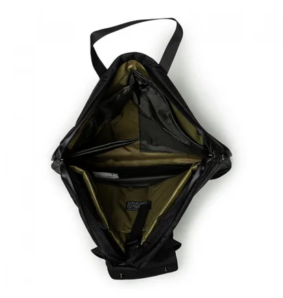 Pssbl Tote Bag (Schwarz / Olive / Gelb )
