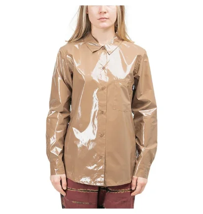 Stüssy WMNS Holland Button Down Shirt (Braun)