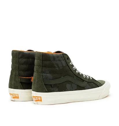 Vans Vault x Porter by Yoshida OG Sk8-Hi Lx (Olive / Orange)