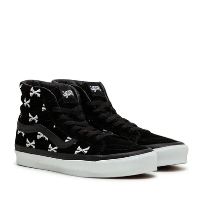 Vans Vault X WTAPS OG Sk8-Hi LX (Schwarz / Weiß)
