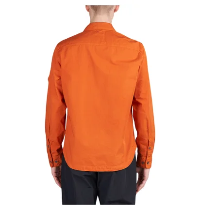 C.P. Company Rip Stop Pocket Shirt (Orange)