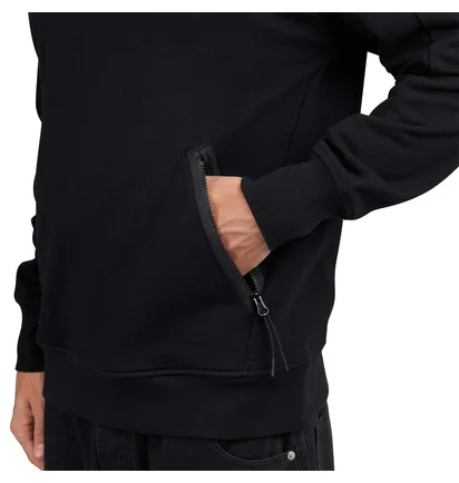 C.P. Company Diagonal Raised Fleece Goggle Hooded Sweatshirt (Schwarz)