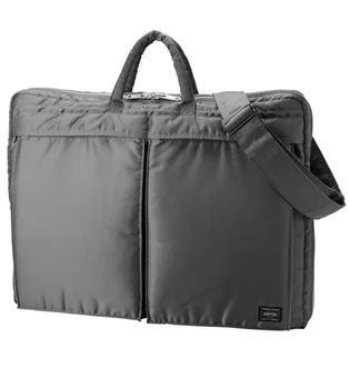 Porter by Yoshida Tanker 2Way Garment Bag (Silbergrau)