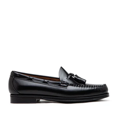 G.H.Bass Weejun II Larkin Moc Tassel (Schwarz)