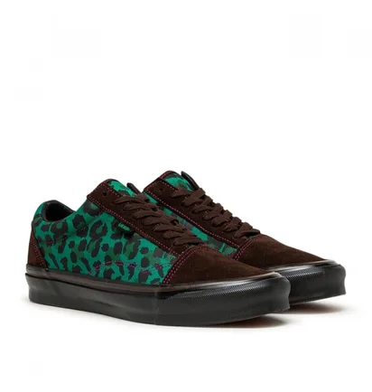 Vans Vault x Stray Rats Old Skool OG LX (Schwarz / Grün)