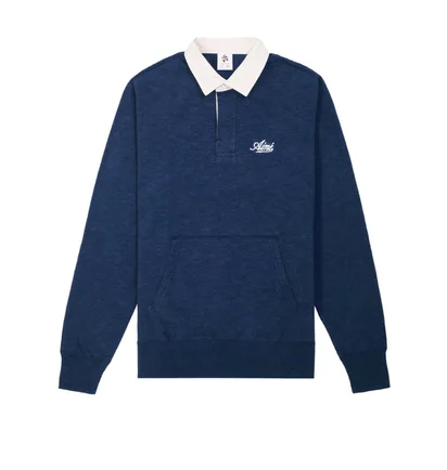 Aimé Leon Dore Slub Jersey Rugby Shirt (Navy)