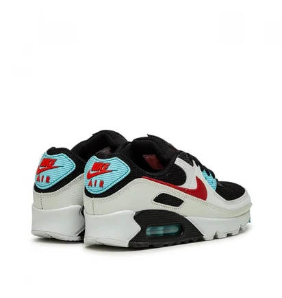 Nike WMNS Air Max 90 (Weiß / Schwarz / Rot)