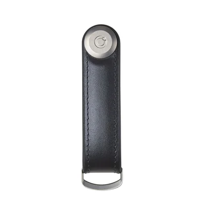 Orbitkey Hybrid Leather Key Organiser (Schwarz)