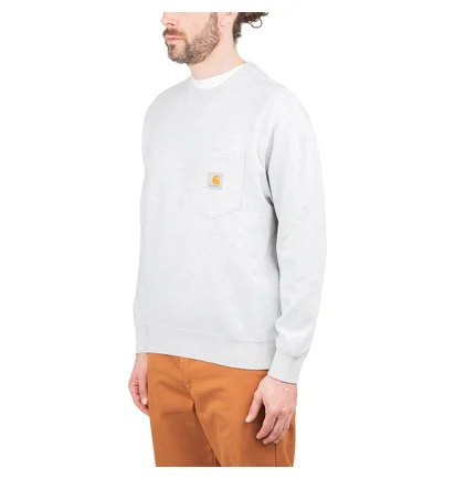Carhartt WIP Pocket Sweatshirt (Hellgrau)