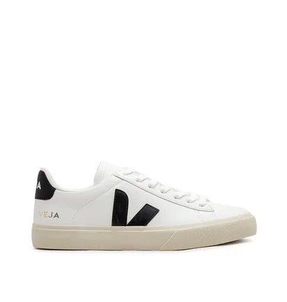 Veja WMNS Campo Chromefree Leather (Weiß / Schwarz)