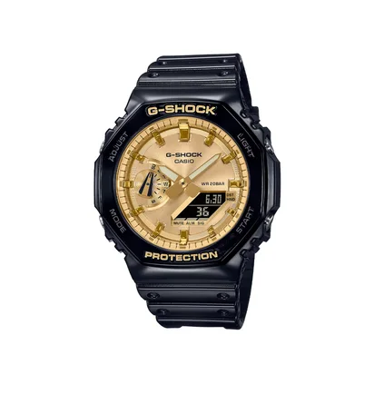 Casio G-Shock GA-2100GB-1AER (Schwarz / Gold)