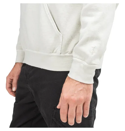 Liberaiders German Logo Overdyed Hoodie (Weiß / Grau)