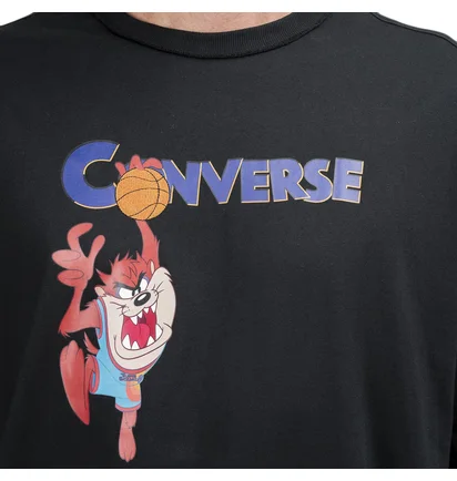 Space Jam: A New Legacy x Converse Tee (Schwarz)