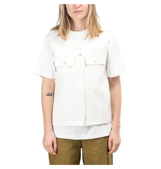 Stüssy WMNS Canvas Work Vest (Cream)