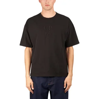 C.P. Company Boxy Logo T-Shirt (Schwarz)