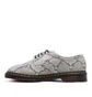 Dr. Martens 2046 Python Print Suede (Beige / Schwarz)