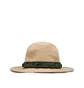 Club Stubborn Military Straw Hat (Beige)