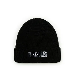 Pleasures Balance Logo Beanie (Schwarz)