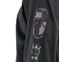 Stüssy Autumn Masks Pig. Dyed LS Tee (Schwarz)