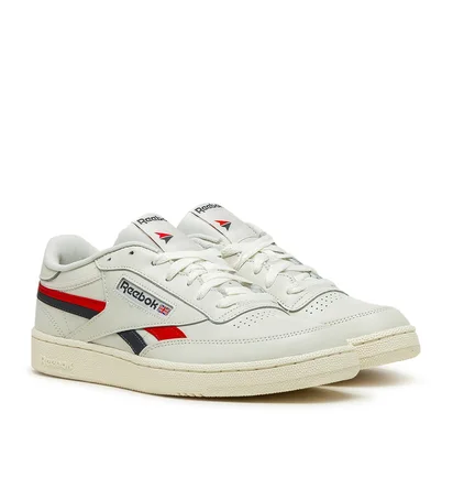 Reebok Club C Revenge (Beige / Rot / Grau)