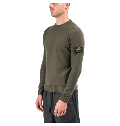 Stone Island Knit Pullover (Dunkelgrün)