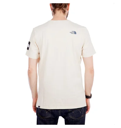 The North Face M S/S Fine 2 Tee (Vintage Weiß)