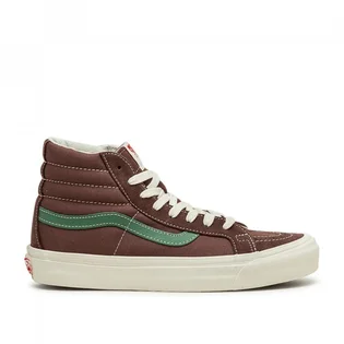 Vans Vault UA OG Sk8-Hi LX (Braun / Grün)