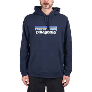 Patagonia P-6 Logo Uprisal Hoodie (Navy)