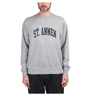 Pop Trading Company St Annen Crewneck Sweater (Grau)