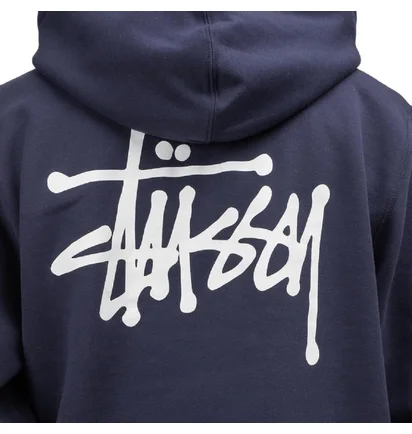Stüssy Basic Hoodie (Navy)