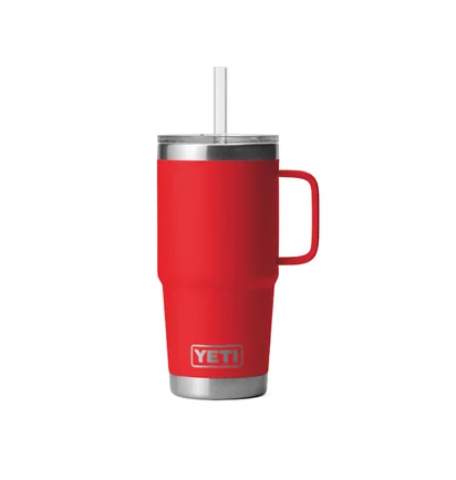 Yeti Rambler Straw Mug 25oz (739ml) (Rot) – YETI