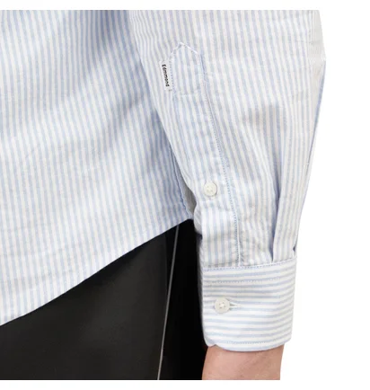 Edmmond Studios Special Duck Shirt vertical stripes (Blau)